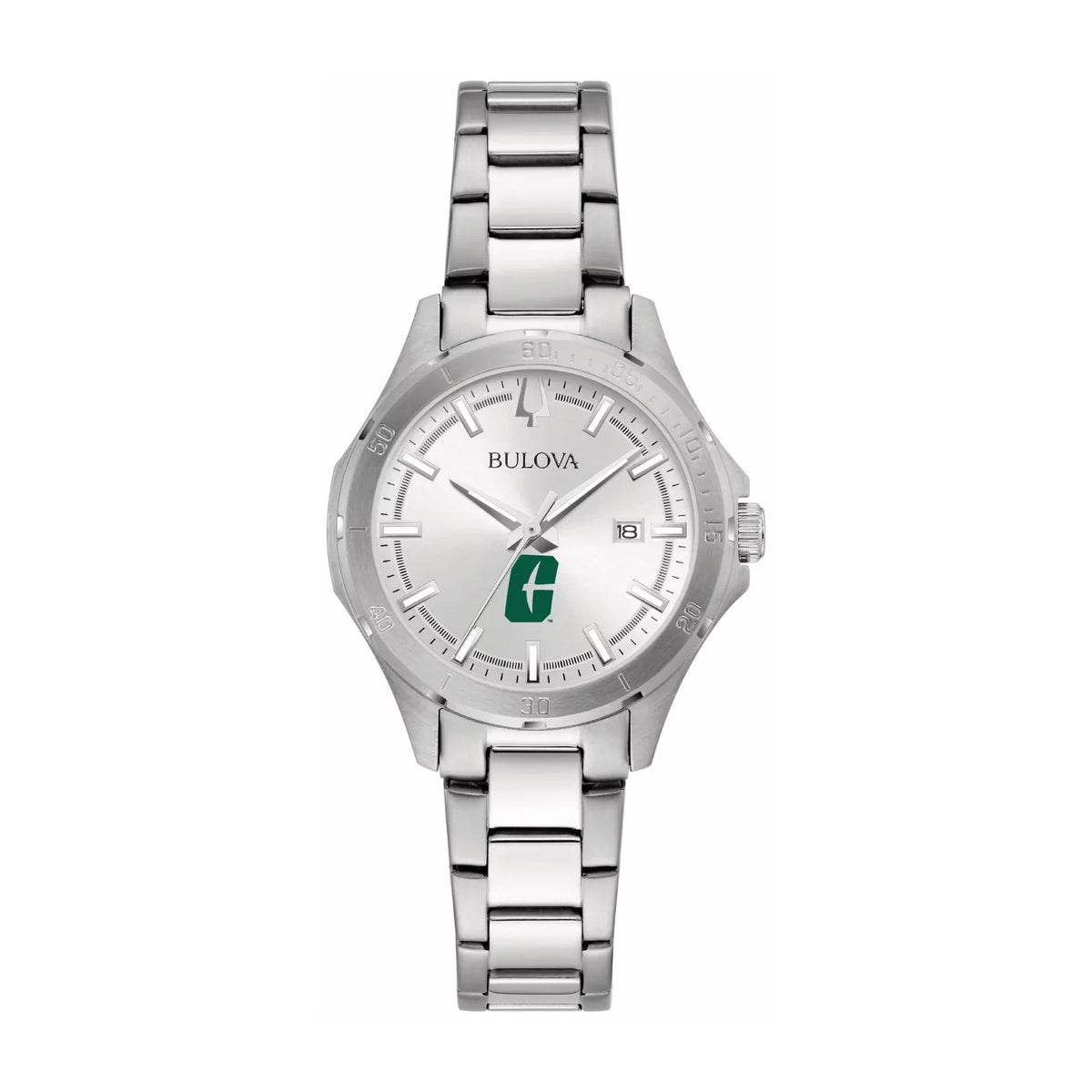 Watch Bulova Women's Charlotte Steel 49ers Silver Classic Stainless Sport