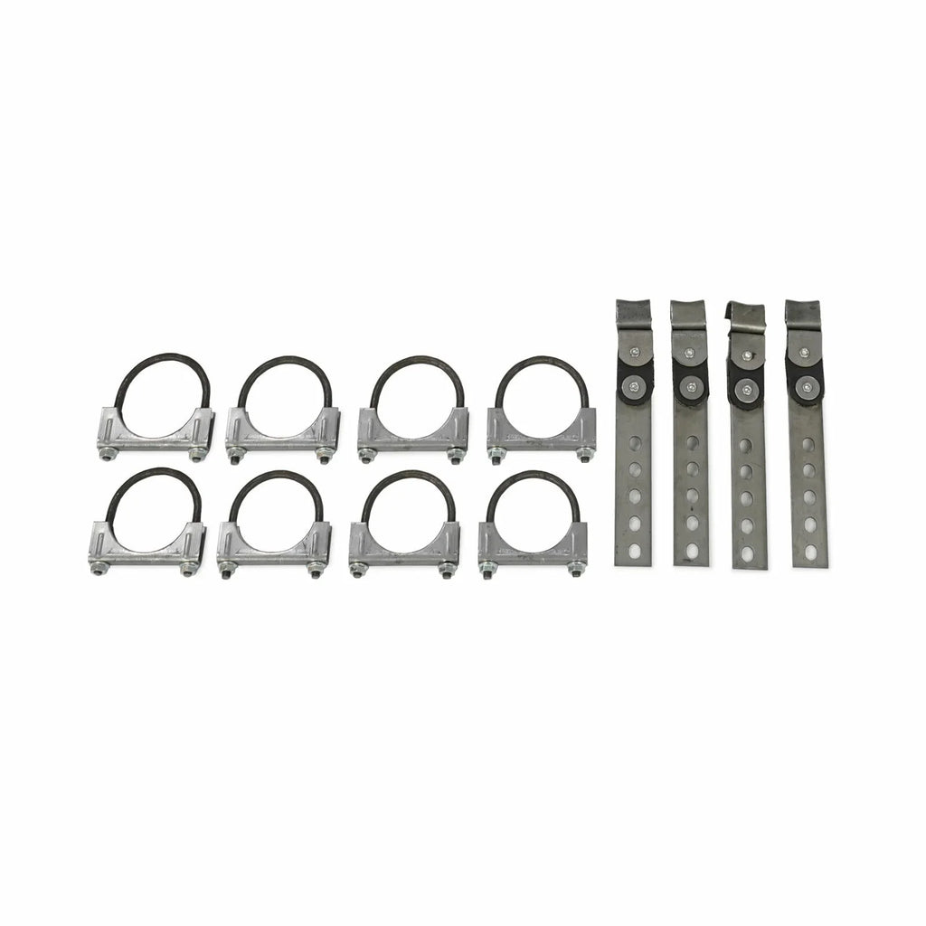 Car Exhaust Rear Series Flowmaster Body Dual Kit Mopar SW 62-74 B 2.5" 50 Exit