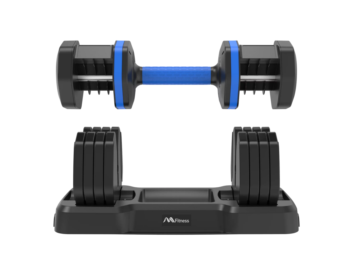 Suitable 55lb Handle, x2 Dumbbell Full by of with Adrinfly Tray, Dumbbell Adjust with - Adjustable Set Fast Anti-Slip Fitness Turning Weight for Exercise Workout Handle Dumbbell Body 2