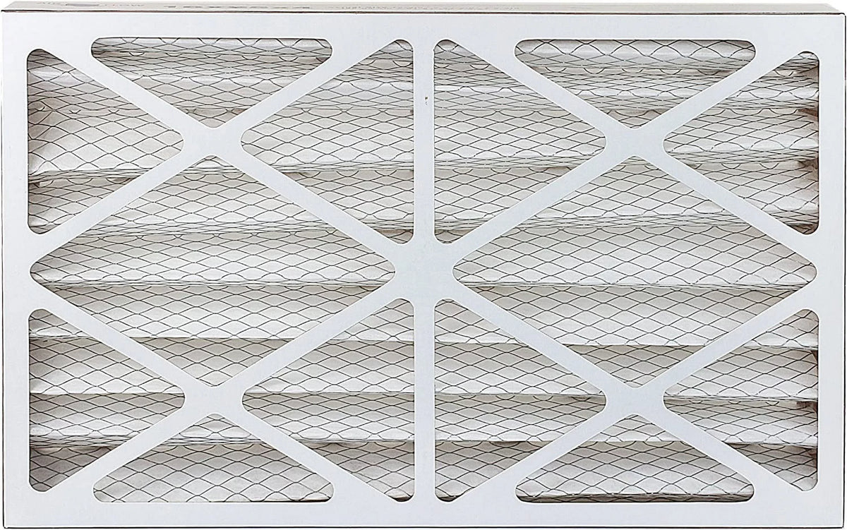 Pleated Filterbuy Air (3-Pack) 10x25x4 Furnace HVAC Filters 8 MERV AC