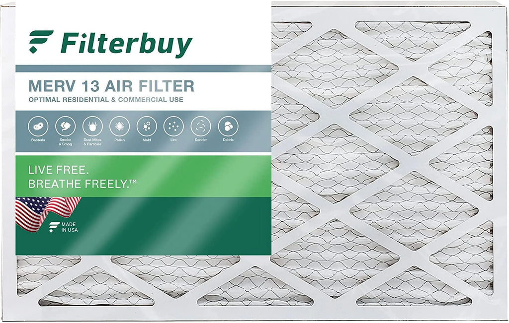 10x30x2 Filters AC MERV Furnace Filterbuy (1-Pack) HVAC Pleated Air 13