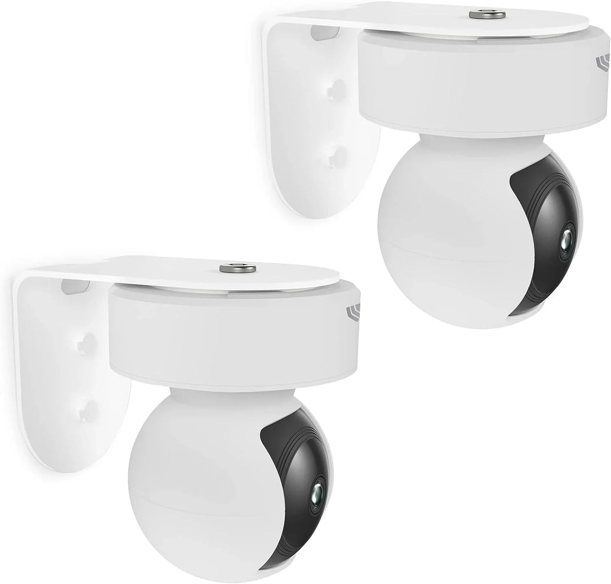 Camera, Mount Smart or Upright Your Pan/Tilt on Down Metal Wall Any Kasa for Wall Security Indoor Upside Camera