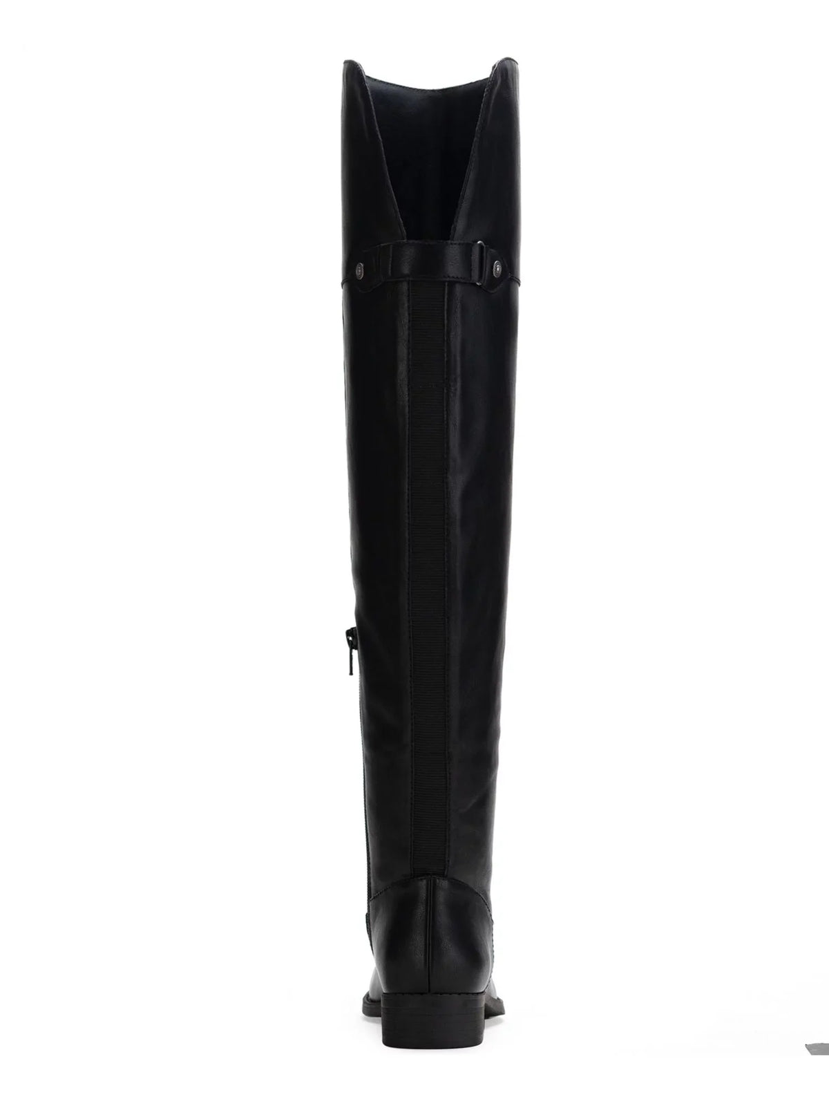 Toe Cushioned 8.5 WC STONE Zipper SUN Gore Resistant Shoes Womens Slip Accent Dress Black Round Boots Allicce M