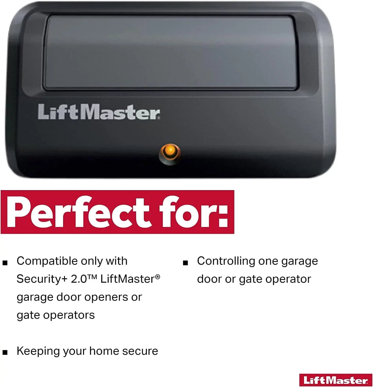 Button Security+ Transmitter Liftmaster 2.0 Garage 1 891LM Myq
