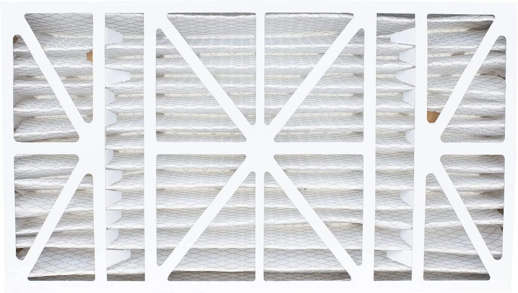Filterbuy HVAC (2-Pack) Filters Pleated x6664 Furnace for AC Air Lennox 17x26x4 MERV 8