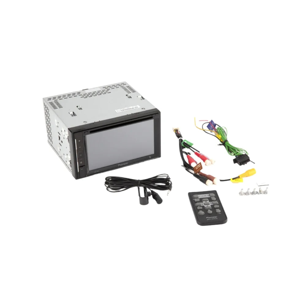 with AVH-241EX XL-7 AM/FM Kit/in-Dash W/ Bundle DVD/CD Car Digital for KIT4886 Double DIN Media Camera/Installation Stereo 6.2" 2001-2002 Bluetooth/Backup Suzuki Pioneer Touchscreen Receiver
