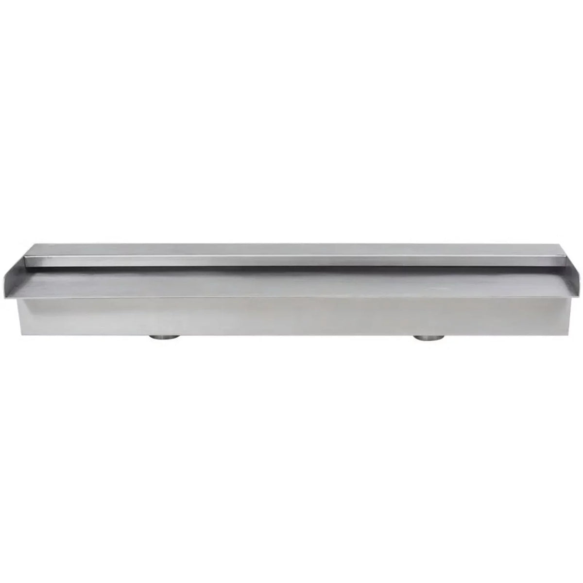 X Waterfall Waterfall Above 23.6 Inches Slide Stainless Andoer Pool Steel (w Pool Waterfall Waterfall With 4.5 ,23.6 X X Pool Pool Feature Pond Steel Spillway X SpillwayPatio Pond 4.5 23.6"