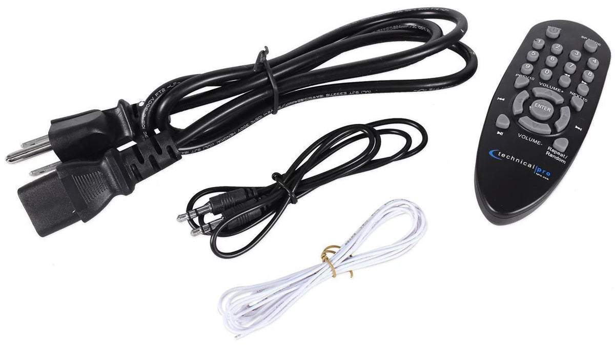Theater Technical Pro Bluetooth RX55URIBT Ceiling Receiver+(2) 8" Home Speakers