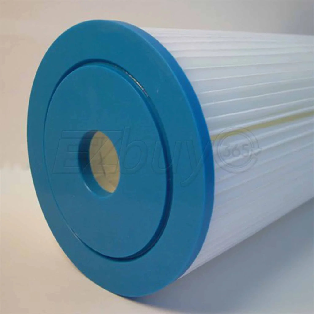 Life Pleated Filter Surface Washable 5 Filter 8) Blue Sediment Rust, Removes Silt, Housing Area, 10" by (Set & Micron Extended of Reusable Ronaqua Big for Blue Dirt, Sand, Amplified Big
