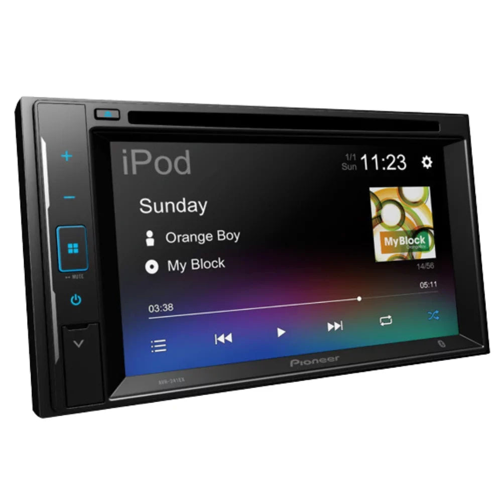 Digital 6.2" Camera/Installation WVGA Bluetooth/Backup Stereo DVD/CD Double KIT4907 for Kit/in-Dash Touchscreen Pioneer Receiver DIN Bundle AM/FM Car W/ with Nissan 2004-2005 Titan Media