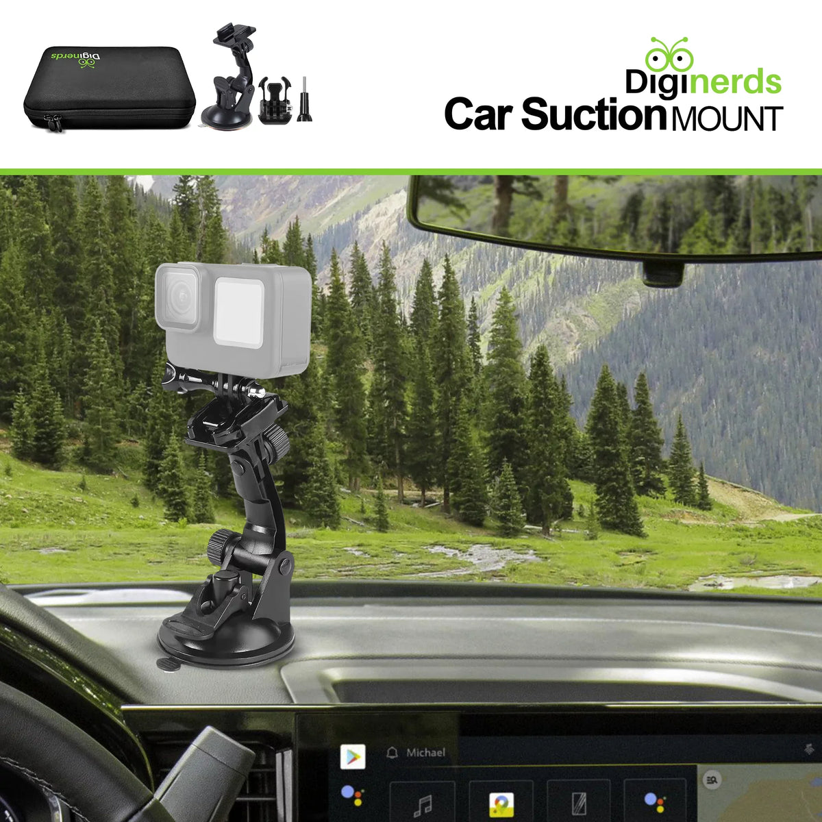 Compatible Camera - Insta360, DJI, Fusion, Accessory AKASO Kit, for DiGiNerds 50-in-1 Action GoPro,