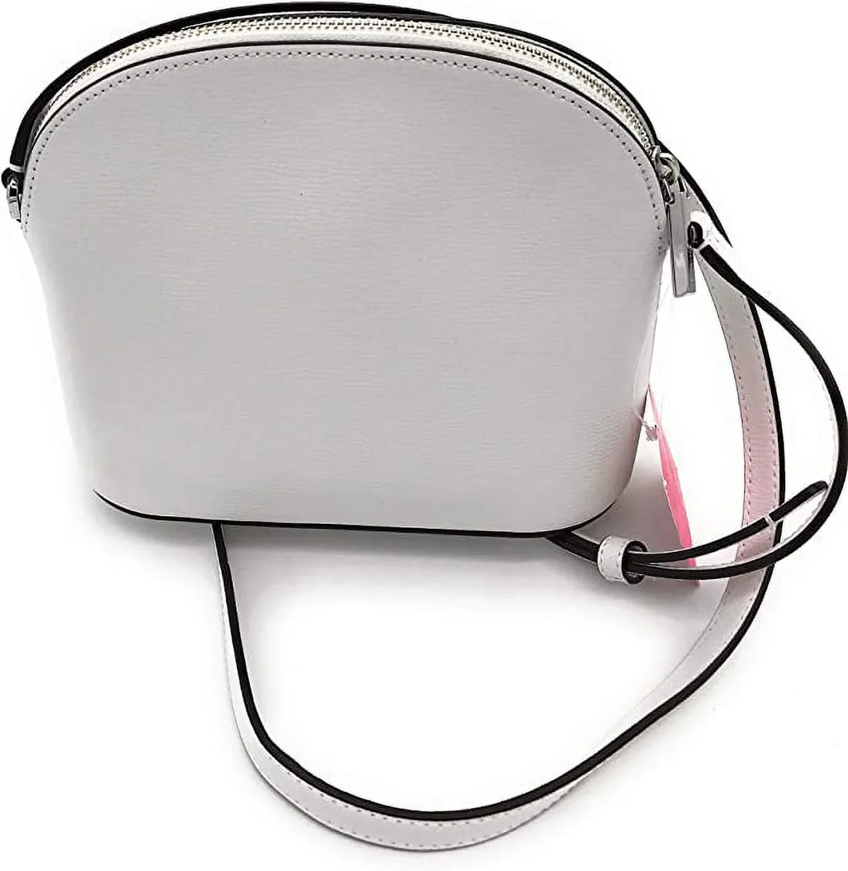optic white Kate MEDIUM DOME sylvia perforated Spade CROSSBODY