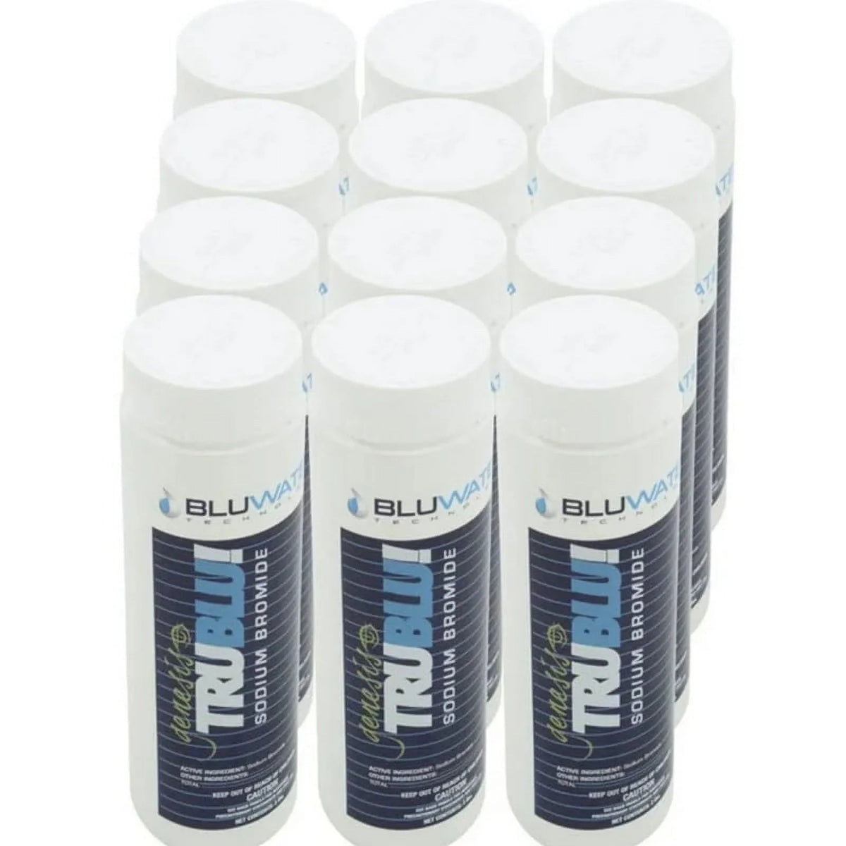 Bromide 12 Cleaners Sodium Pool Bottle, Generator, of Brand Automatic 2lb Bluwater Genesis, Case