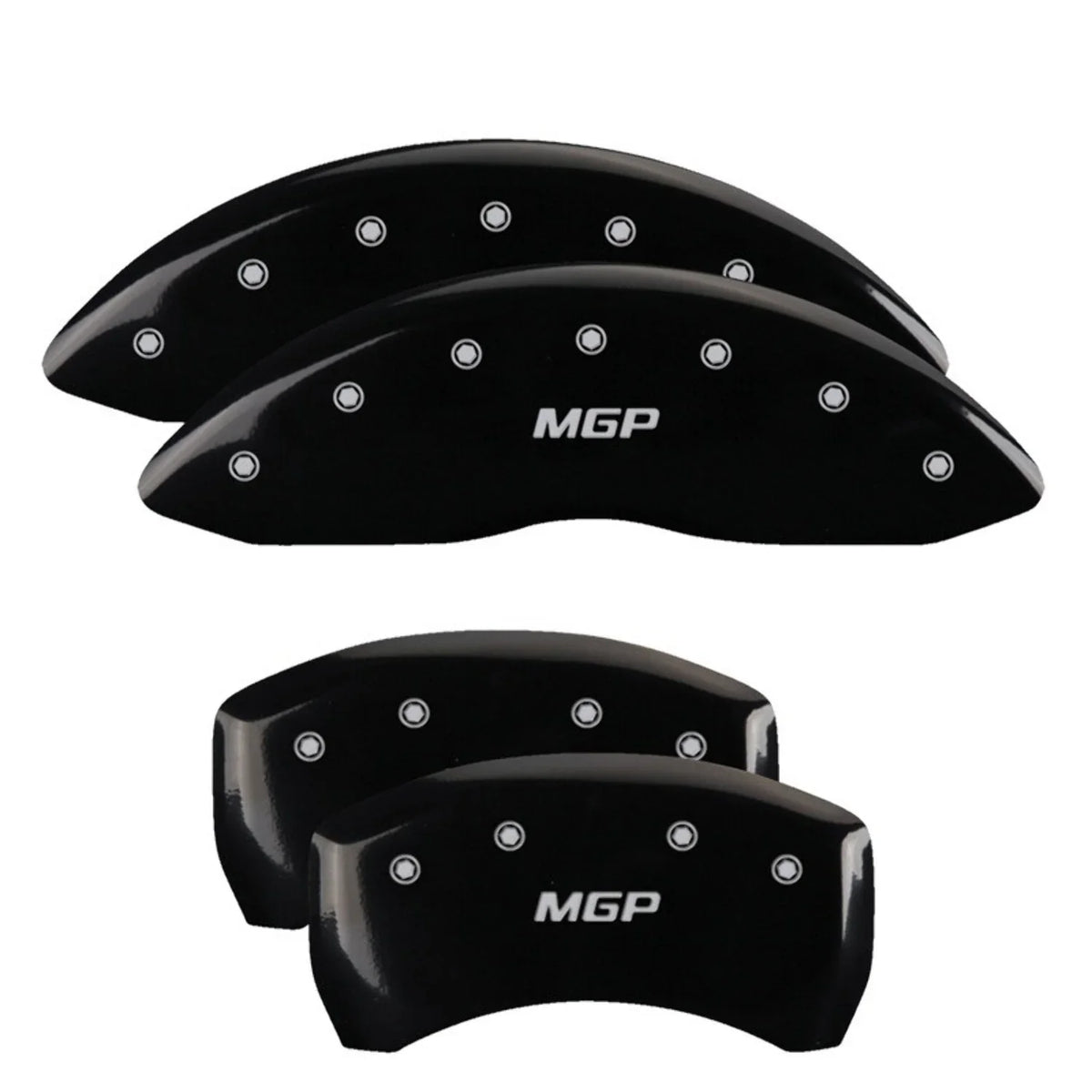 Black LIMITED finish 300C CHRYSLER MGP Covers & Fits 300, ch 2012 2013 Front MGP silver Engraved 4 CHRYSLER Rear Caliper select:
