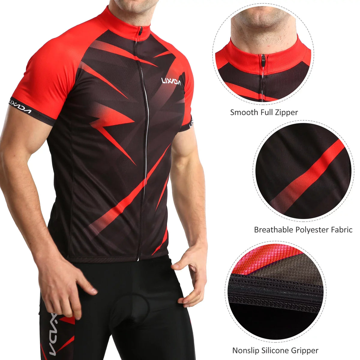 Men And Mtb Set Mewmewcat Padded Shirt Suit Padded And Mtb Sleeve Bike Sleeve Sleeve Lixada Breathable Cycling Breathable Bike And Jersey,Padded Bike Men Shirt Buzhi Shirt