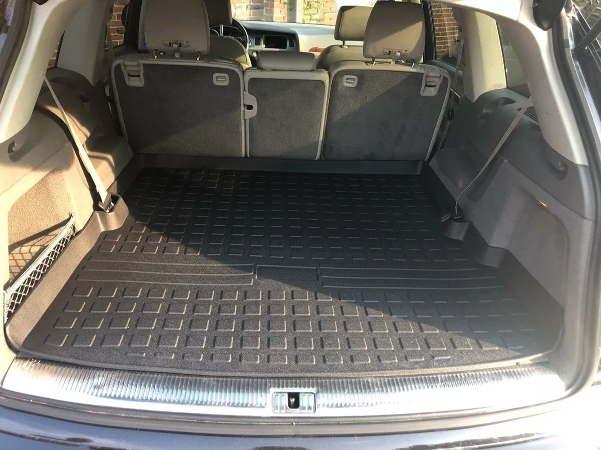 Cargo Laser custom Rubber Trunk measured fit Audi Liner 2007-2015 for Tray Q7