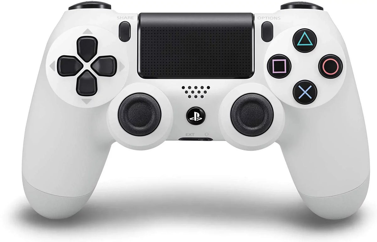 AXTION 4 Gaming Included White Consol Bundle Pro Sony 1TB Glacier PlayStation Like New BOLT