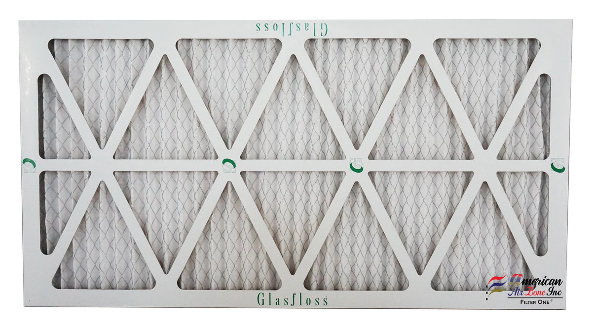 6) MERV Air Glasfloss - USA. - HVAC Filter Furnace Filter or AC of In Air Air - Home Made Filter 18x36x2 - Office 2" Pleated The - - 10 or (Pack