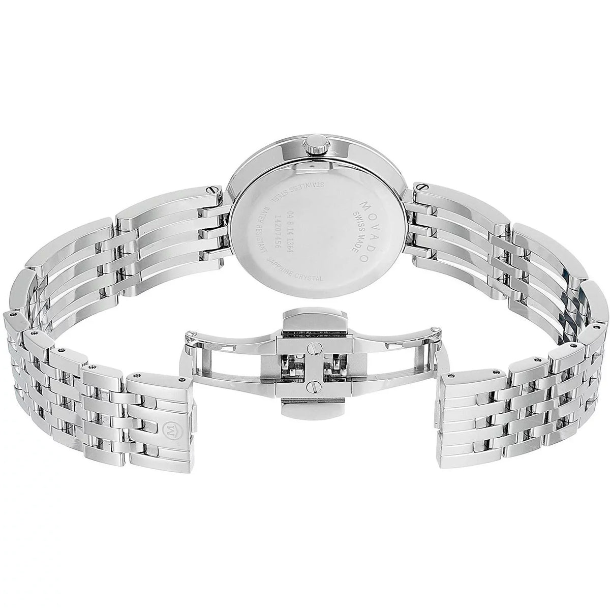Steel Movado Ladies 0607051 Watch Stainless