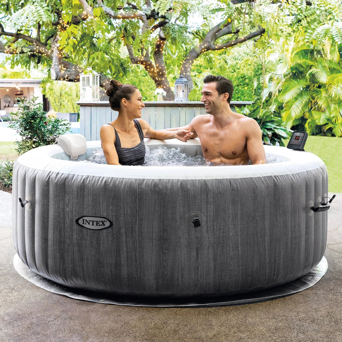 Tray (4 Inflatable Intex Plus Hot Accessories Pack) Tub PureSpa + Intex