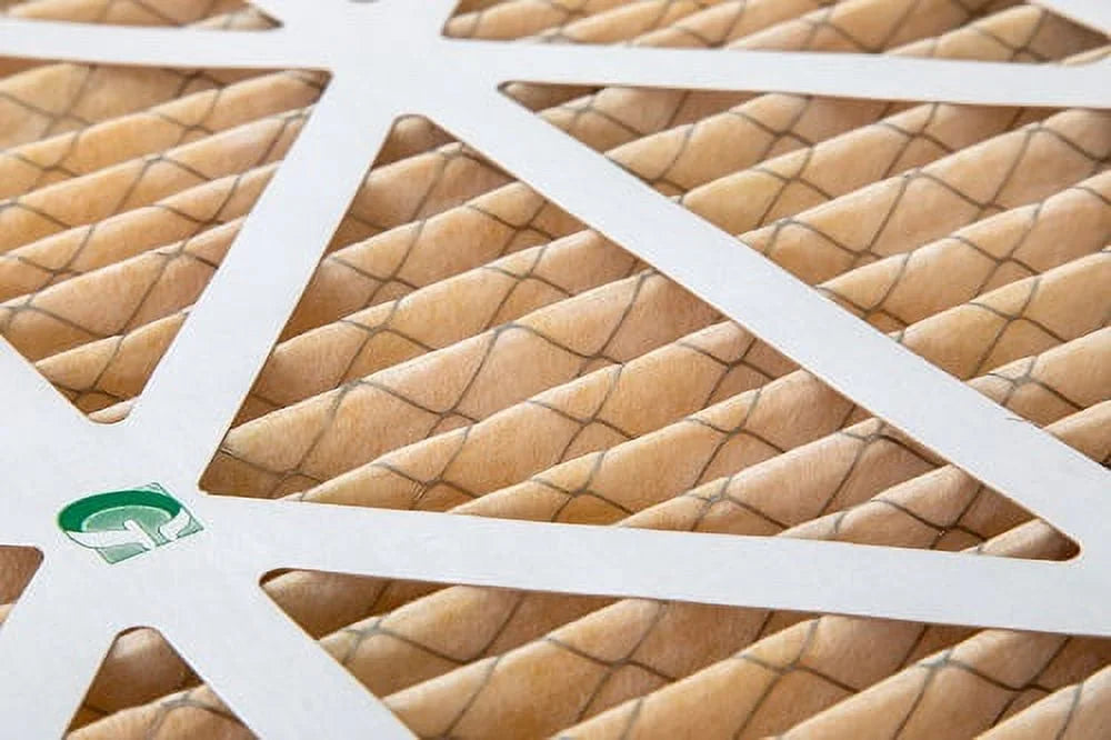 x MERV Filters Actual Pleated Inch by 19-1/2 of 11 12x20x2 1-3/4 2" x Glasfloss. Pack 11-1/2 3 Air Size: