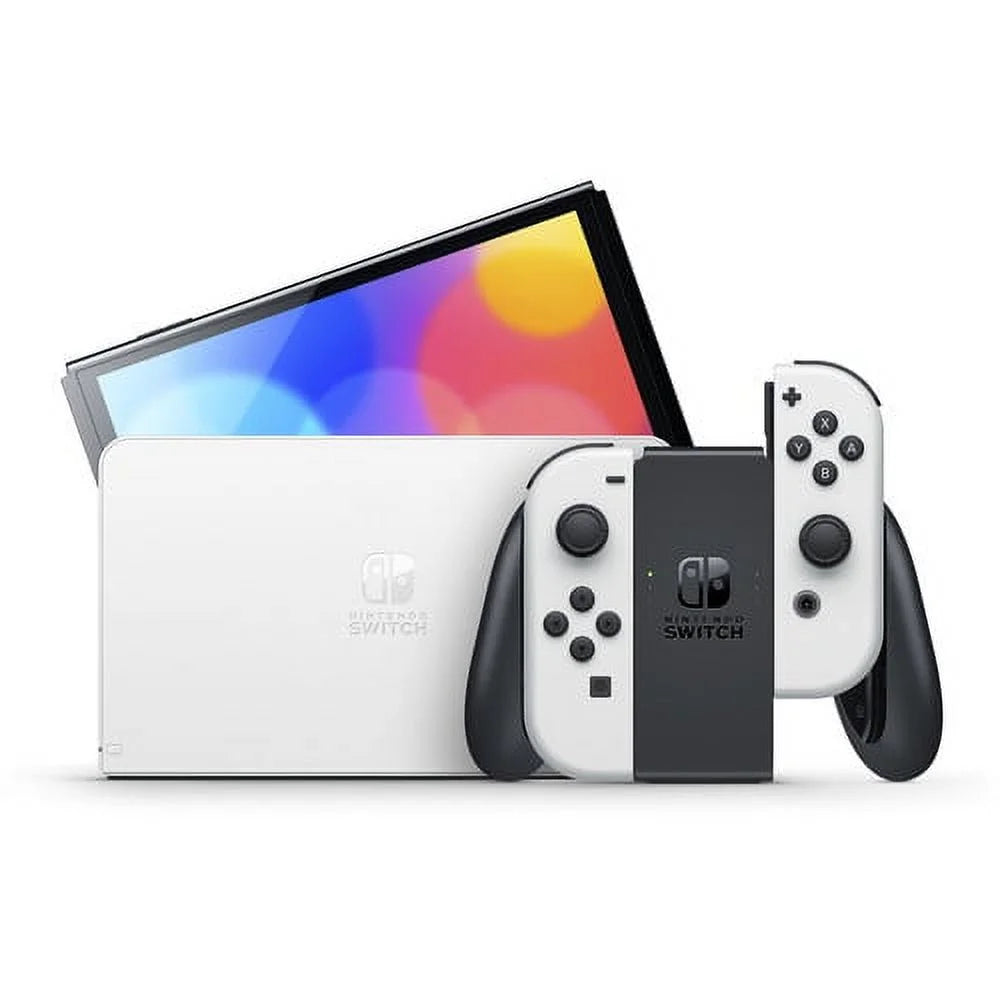 Mario Switch OLED 8 with White Game Deluxe Kart Nintendo