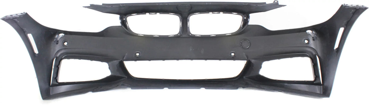 BMW Primed 4-SERIES HLW For M with Sport BUMPER Sensor COVER with Holes/Cam Front 2014-2018 Compatible Line Conv/Coupe/HB PDC