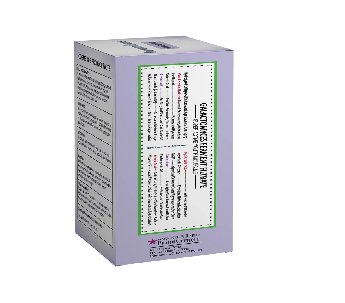 1 in Spots Pack Lift Acnes 2 of Serum Firm A 2 and Antioxidant Remover Moisturizer