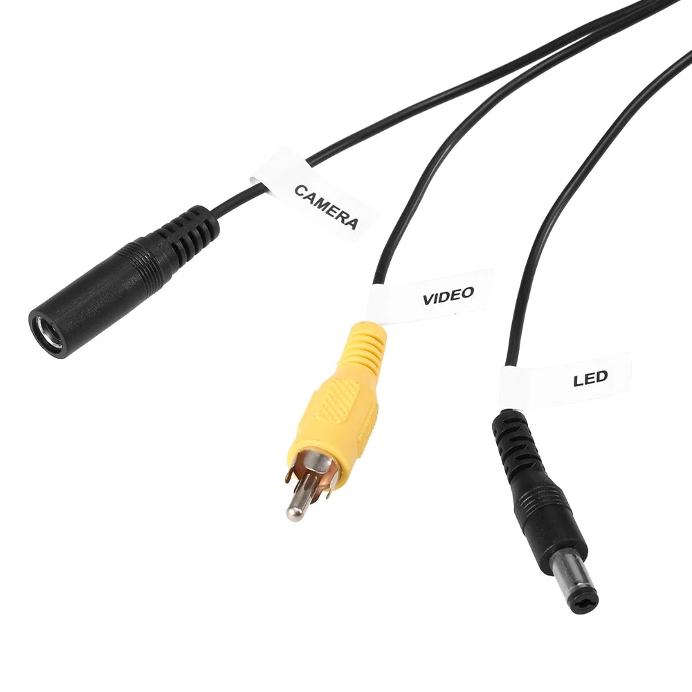 Accessories Underwater 15m30m50m 24 Shape Cable with Waterproof Fishing Ice LEDs Vision Night Fishing Carevas Fish 1200TVL Boat