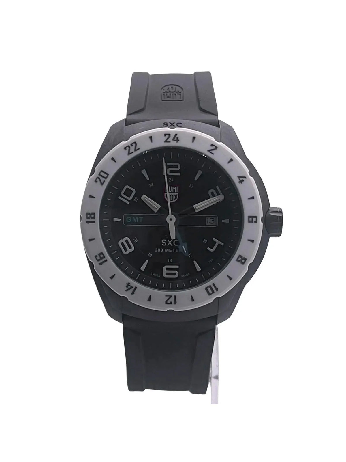 Black Dial SXC GMT Luminox Space (Good) Pre-owned Carbon XU.5027 Quartz Watch PC