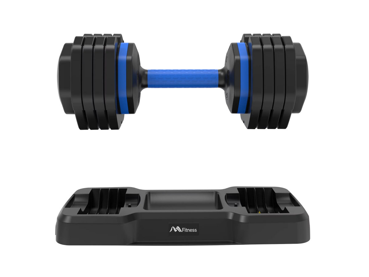 Suitable 55lb Handle, x2 Dumbbell Full by of with Adrinfly Tray, Dumbbell Adjust with - Adjustable Set Fast Anti-Slip Fitness Turning Weight for Exercise Workout Handle Dumbbell Body 2
