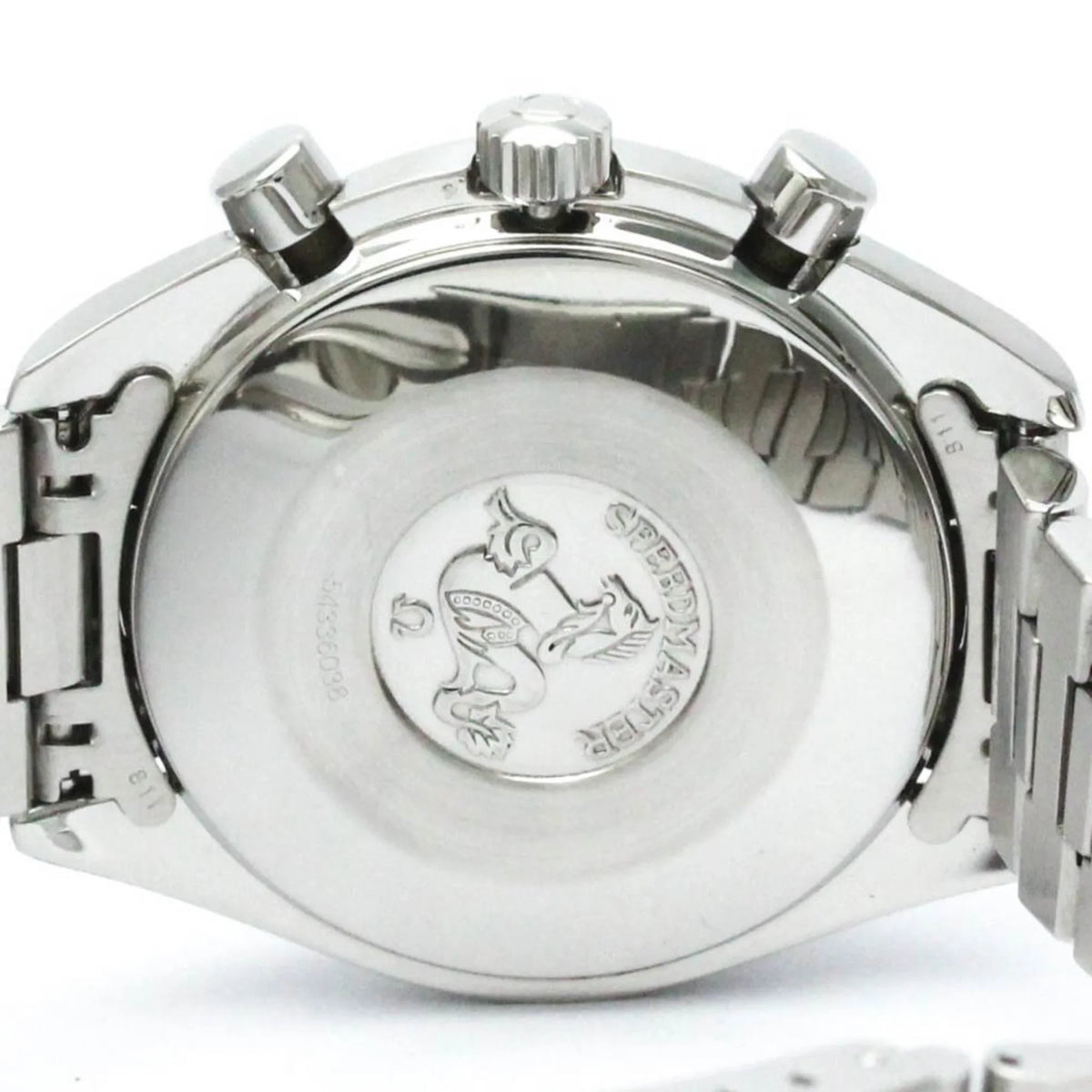 3510.50 (Good) BF566331 Automatic Watch Pre-Owned Speedmaster Polished Steel Mens OMEGA