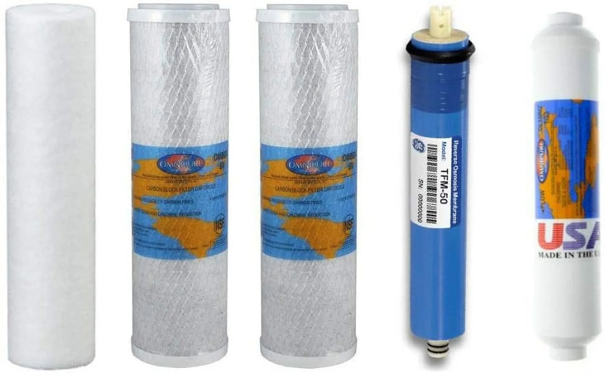 Kit Inc. Replacement Membrane Filter Annual Systems Industries PureValue Osmosis Reverse IPW with by 5EZ50 RO for