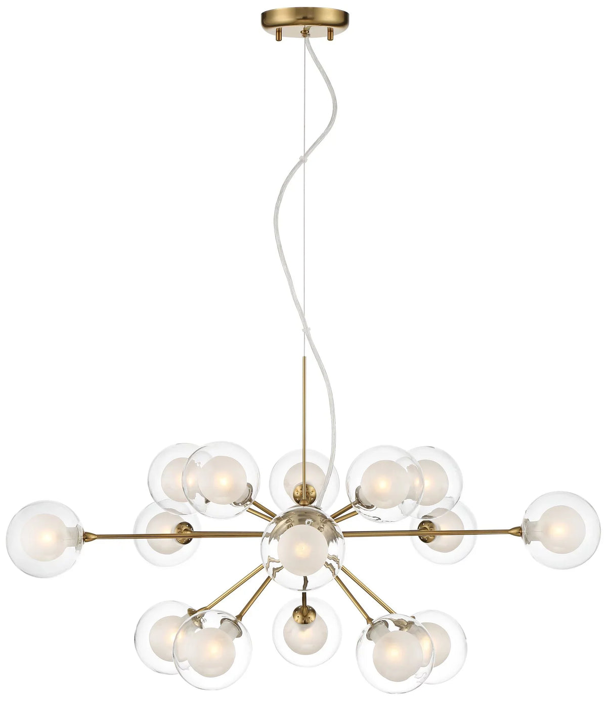 for Room Fixture Euro Antique Dining Shade Spheres Chandelier Kitchen Wide Sputnik Mid Possini Brass 15-Light 30" Island Design Century Modern Glass