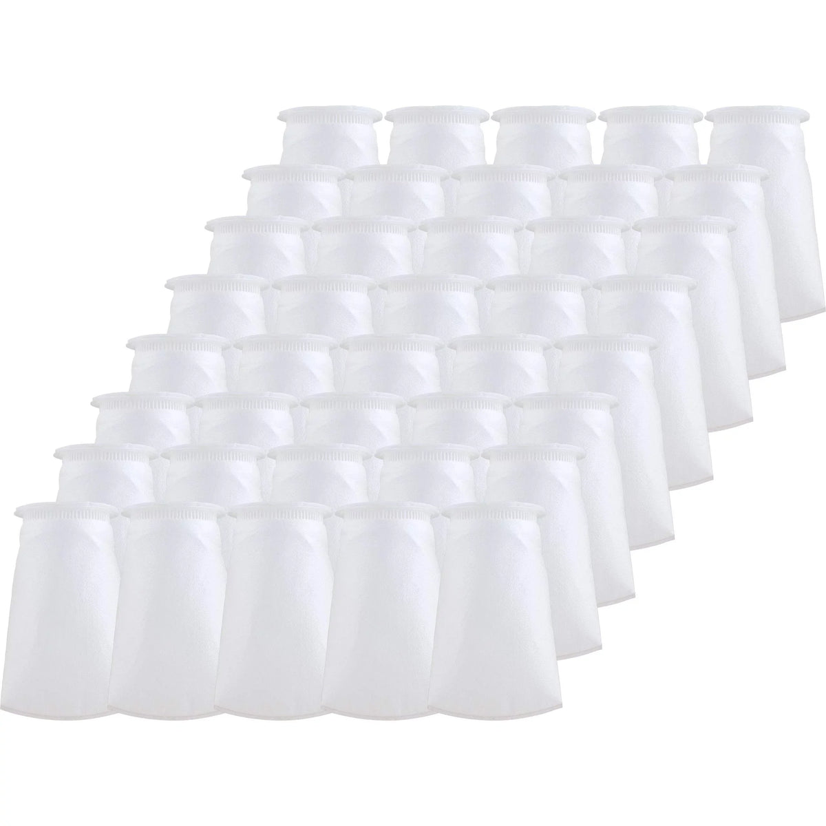 (10”) Polypropylene Glazed BP-410-100 Filter Liquid SP-BP-410-100 of (Case 100 Felt Bag 40) Micron SpiroPure 155393-03 #3