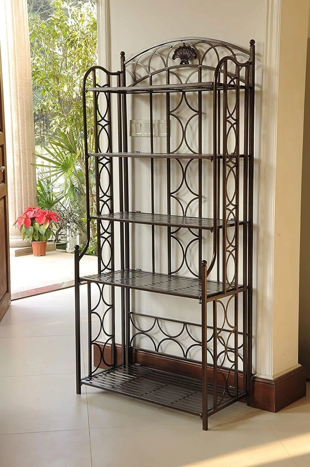 D Space-Efficient Area X For Dining 4" Kitchen, W Indoor/Outdoor Allows Rack Baked Bakers For Good Pantry Or Cooling Goods, X Iron Ventilation, 32" 70"