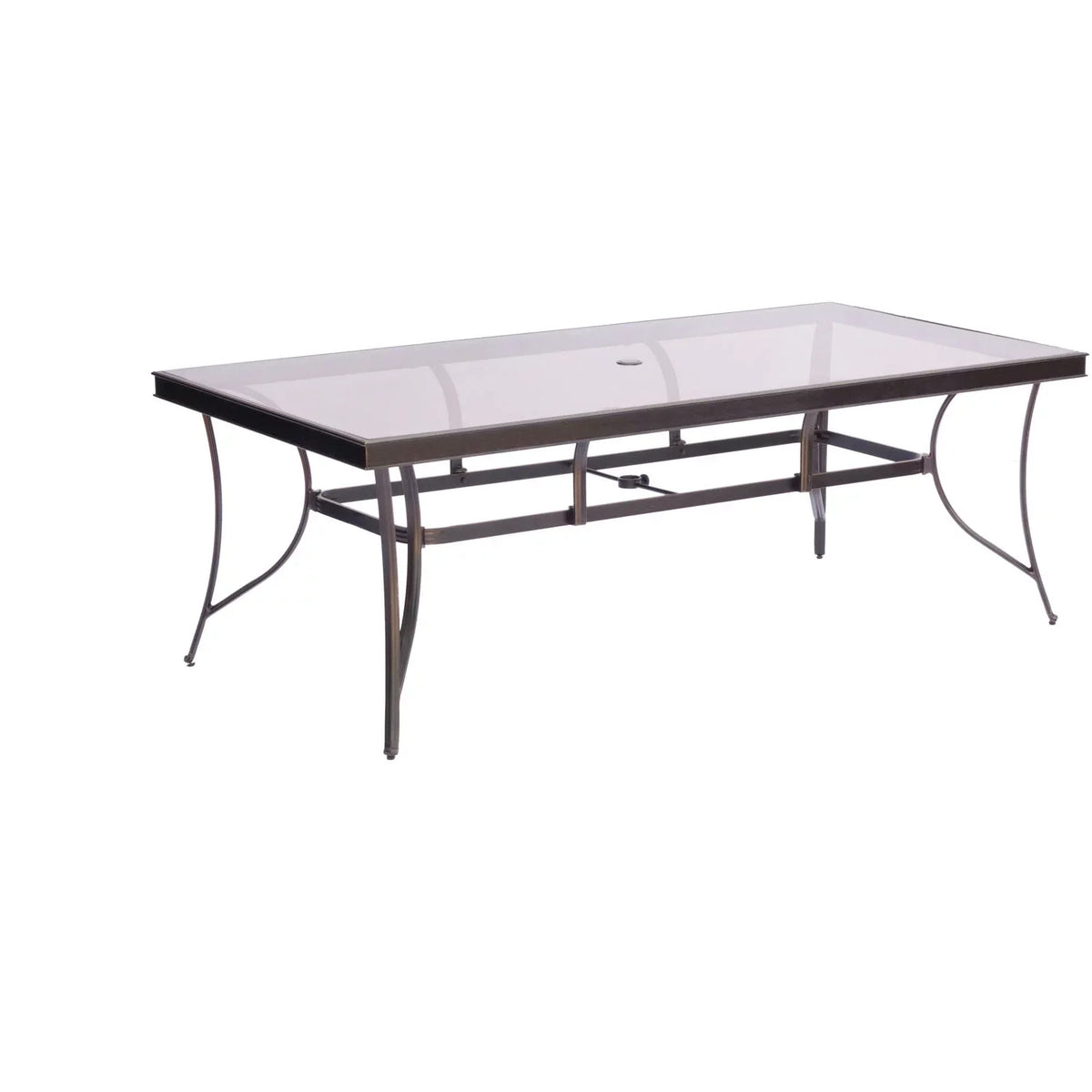 Dining Cambridge Dining Glass-Top in 9-Piece Blue Extra Seasons Table Large with Set