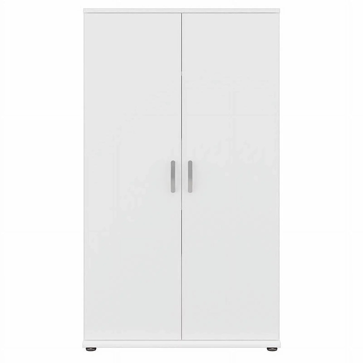 Wood Garage in - White Pemberly Row Engineered Cabinet Storage Tall