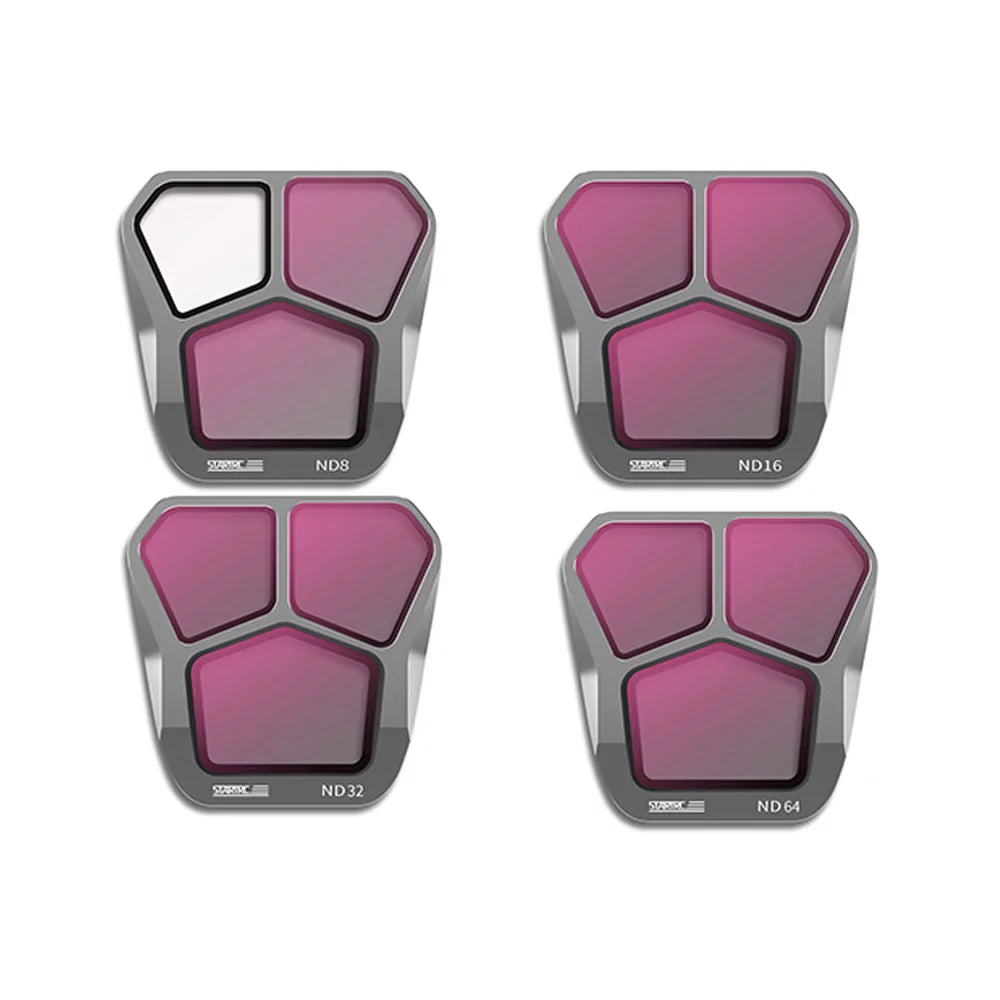 Aluminum STARTRC filter,Compatible LensFilters Nd8/nd16/nd32/nd64 With SS Light Lens Scratch-resistant Optical Waterproof Material With Filter Mavic Compatible 3 Nd8/nd16/nd32/nd64 Aluminum