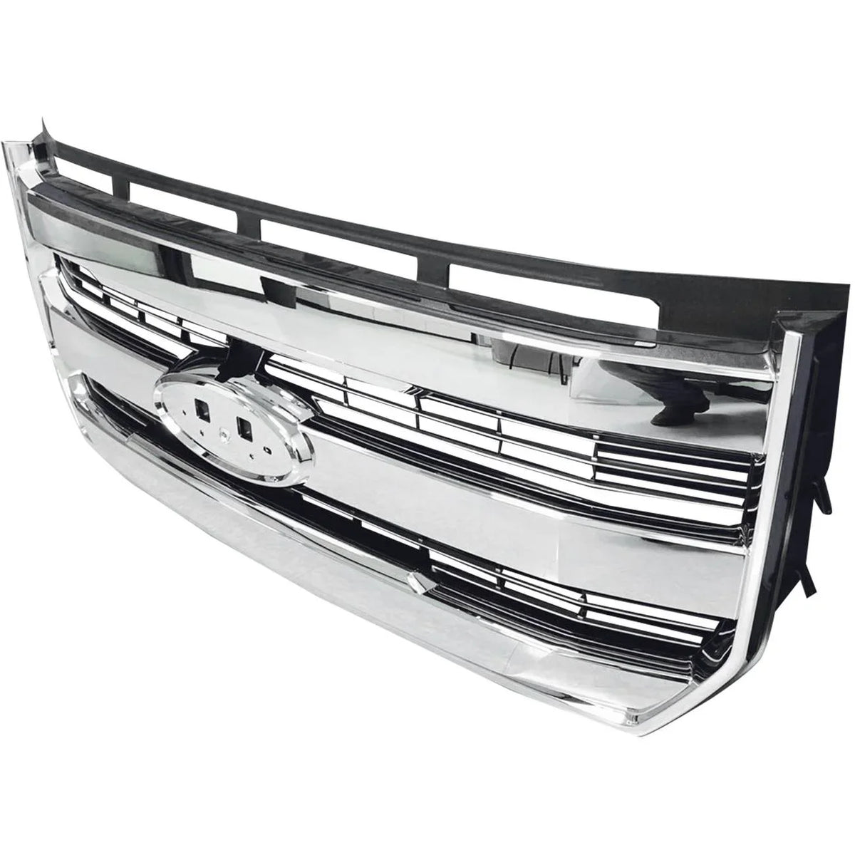 camera F-150 Front Bumper Chrome 15-17 W/o Grille For FL348200PBS Radiator