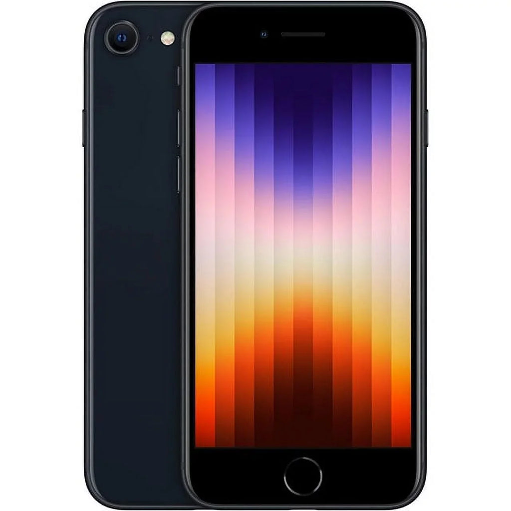 Gen) (Fully A2595 SE (Refurbished) iPhone Unlocked) Midnight (3rd Apple 256GB Restored