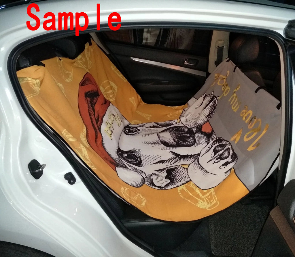 Trunk Car Trucks 54x60 inches and Hammock Mat Cargo Seat Mat Autumn-Maple SUV For leaf Cars Car Dog GCKG Mat Cover Seat Pet