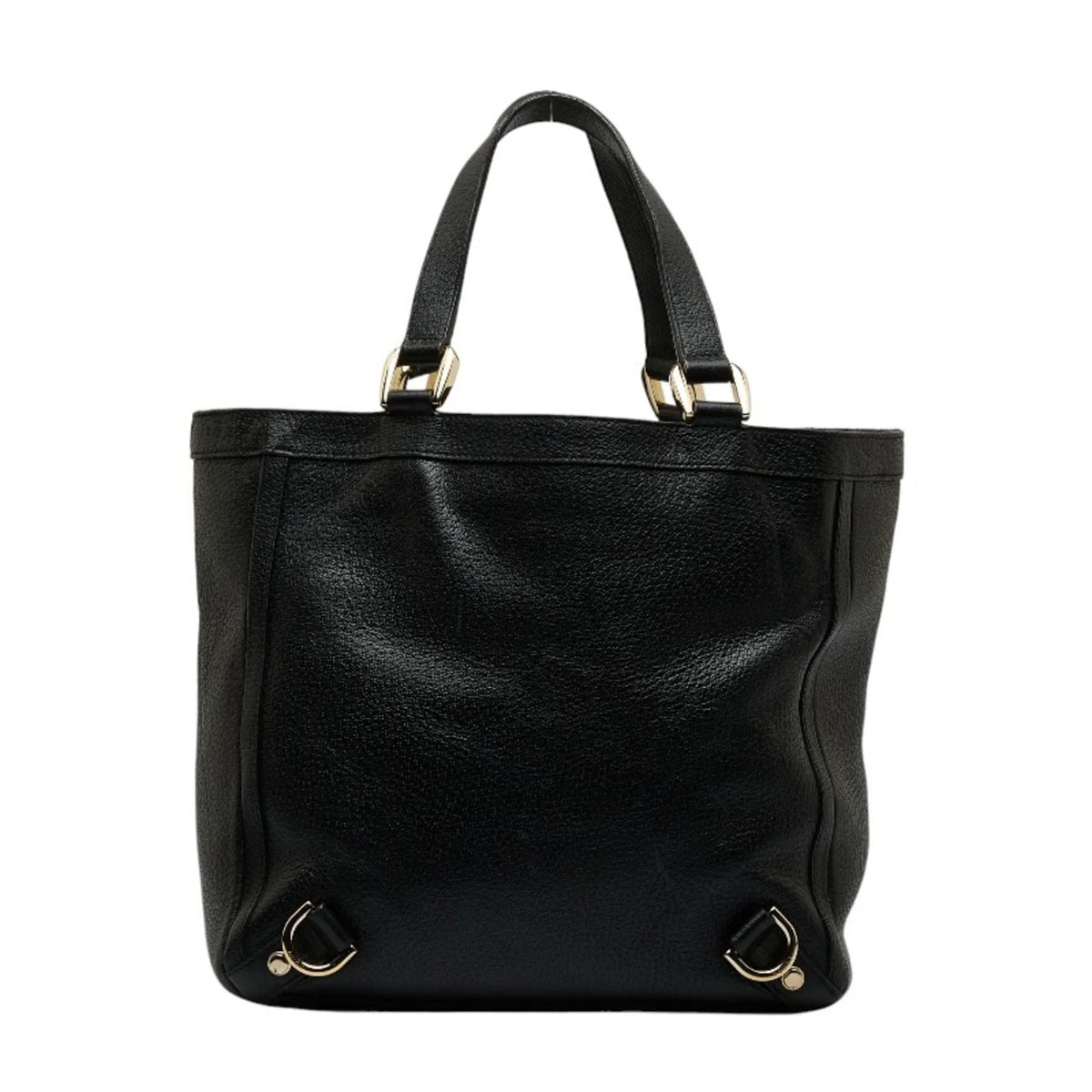 Gucci (Good) 130739 Bag Pre-Owned Women's Leather Handbag GUCCI Black Abbey Tote