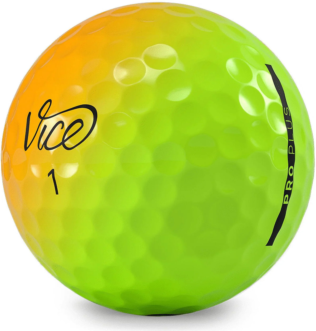 Limited Vice Golf Golf Balls|Shade Yellow Plus Edition Pro Orange