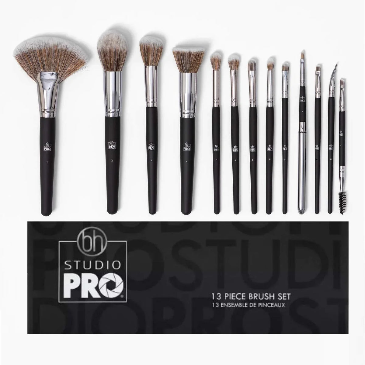 Set Pro Studio NOPLUS of BH Cosmetics 13ps Brush