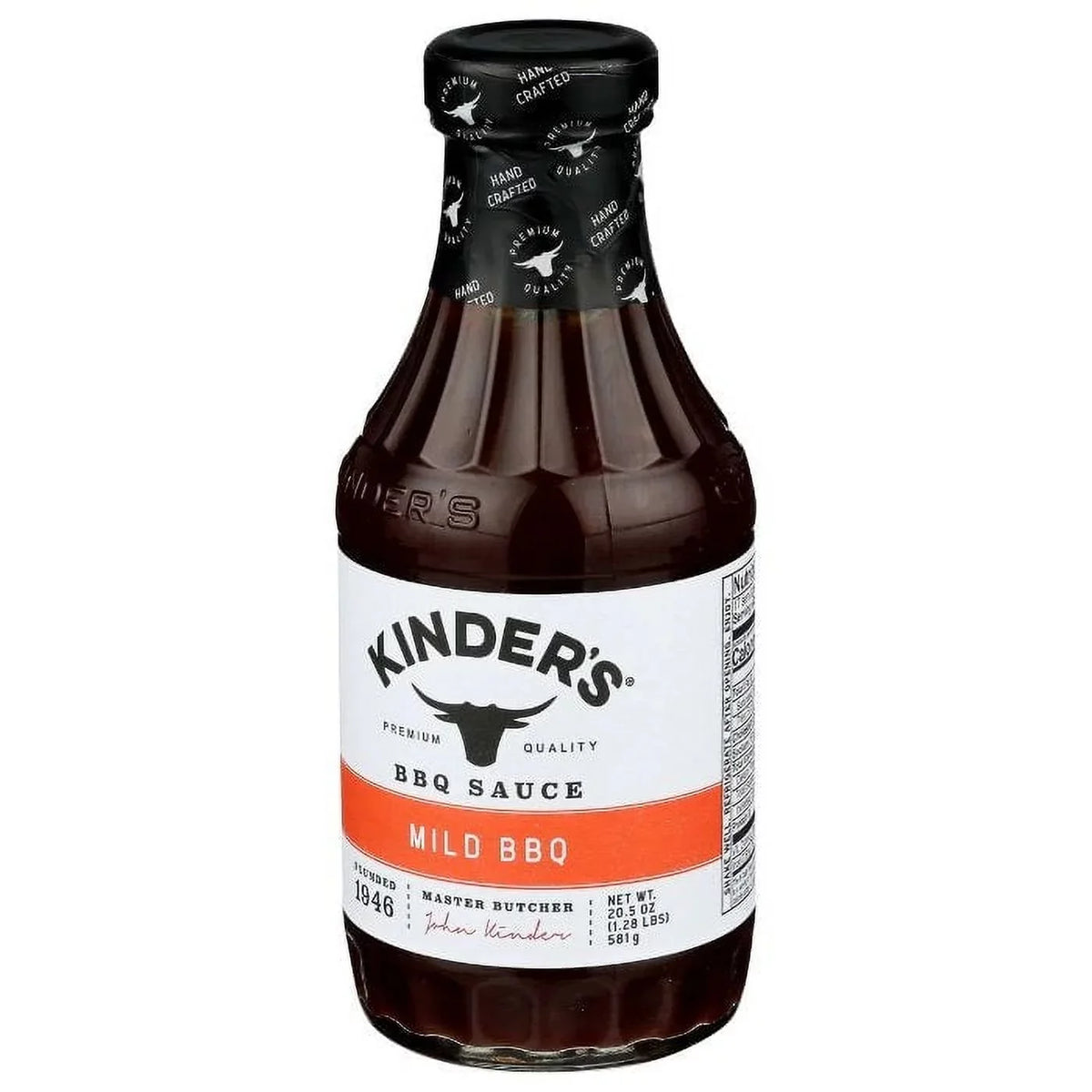 BBQ OZ SAUCE of Pack 6 20.5 MILD - KINDERS