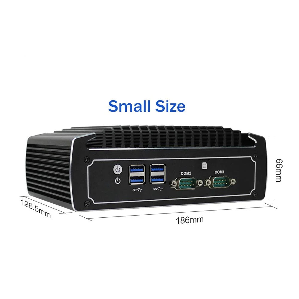 i5 Mini 8250U HD, SIM 240GB Dual COM, DP, 4K Industrial HDD, PC, 16GB Windows 1TB Pro Cores Slot, Computer, Powerful Mini SSD Ram PARTAKER Nic, Card 10 2 8th Gen, CPU, Fanless Core 4 4*USB3.0,