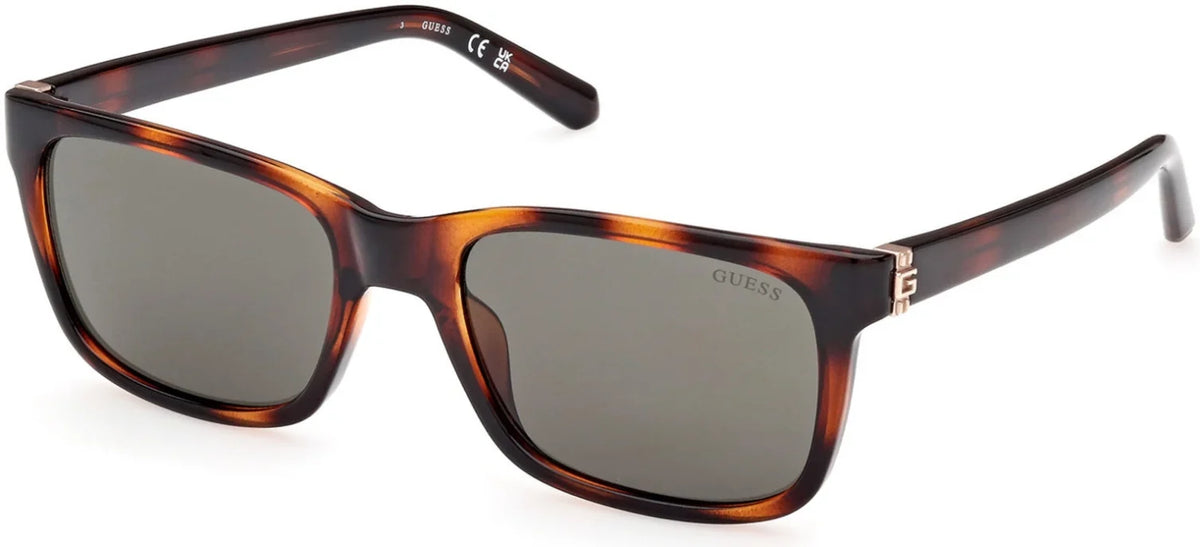 GU Havana Dark 52N Sunglasses 00066 Guess /