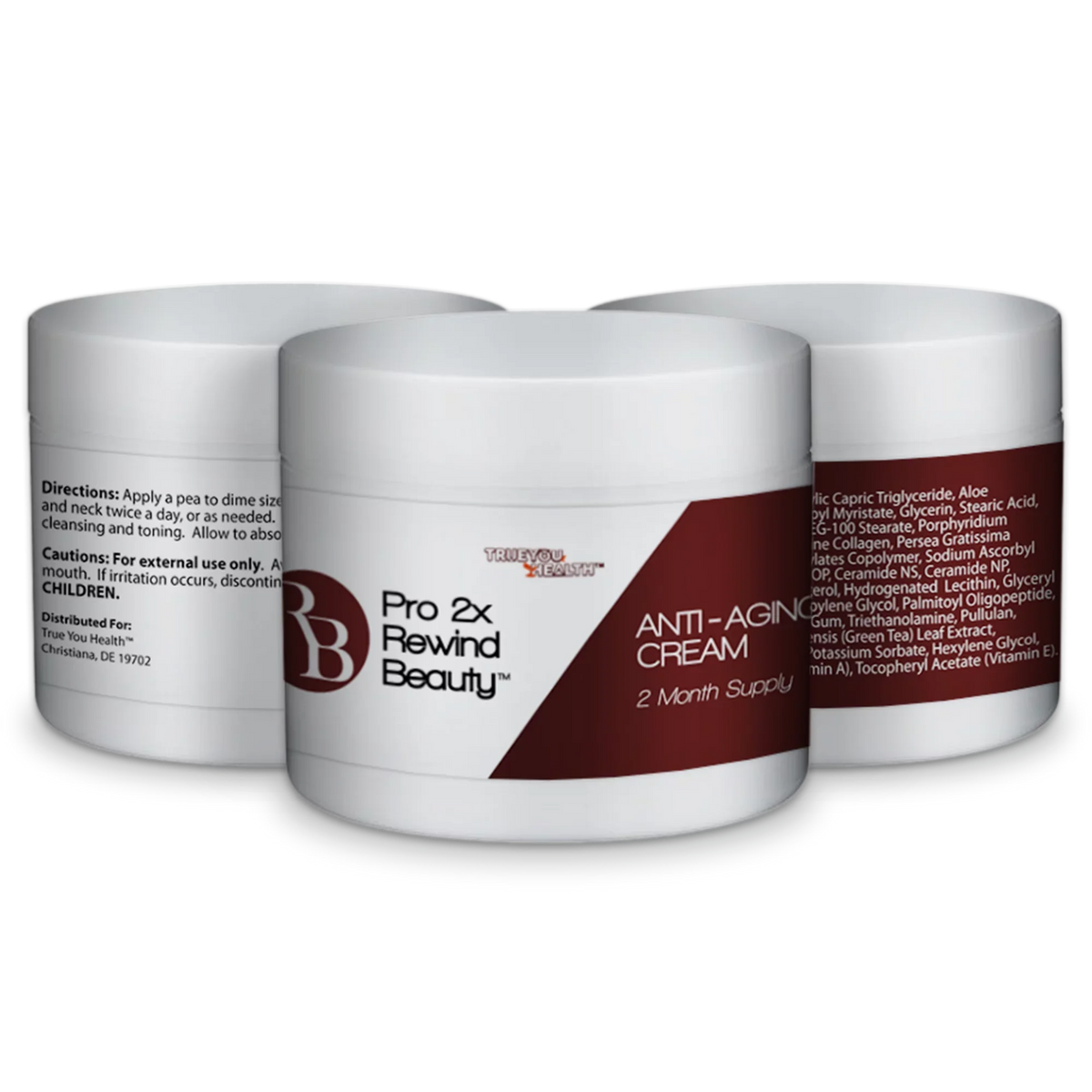 A Aging 2x Cream - to & Month Vitamin - Collagen Beauty Vitamin Signs of & Premium - Lift & Firm Pro Help Anti-Aging Reduce - Supply the C Day Contains & 2 Rewind Anti-Wrinkle Night Technology -