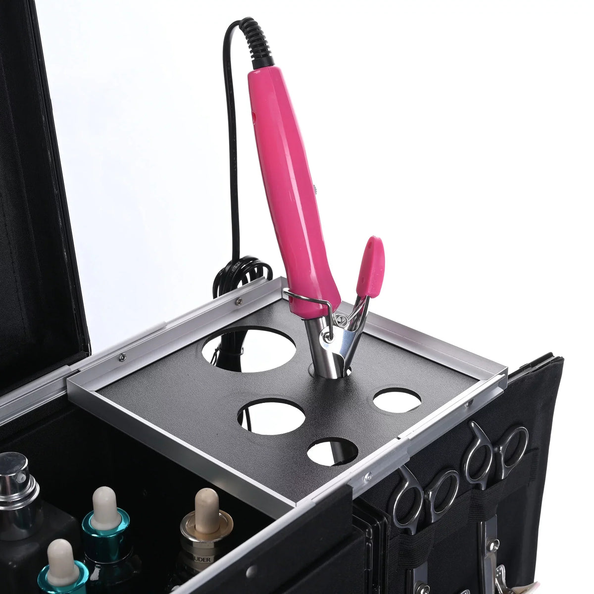 Cosmetic Salon Rolling Byootique Organizer Stylist Case Hair Trolley Makeup